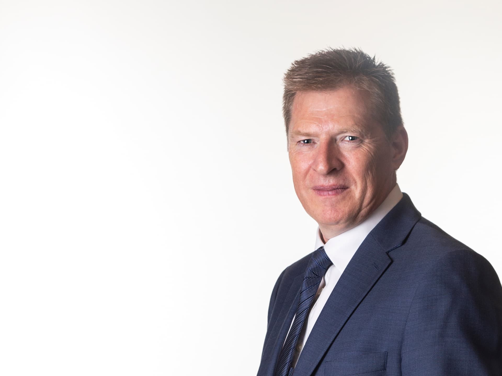 Adrian Peck in a calm working setting